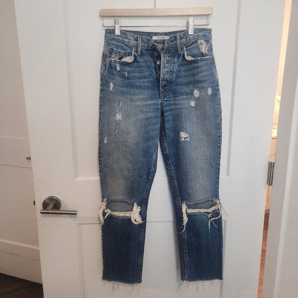 3 in 1 Bundle: Grlfrnd, Abercrombie, and Agolde Jeans